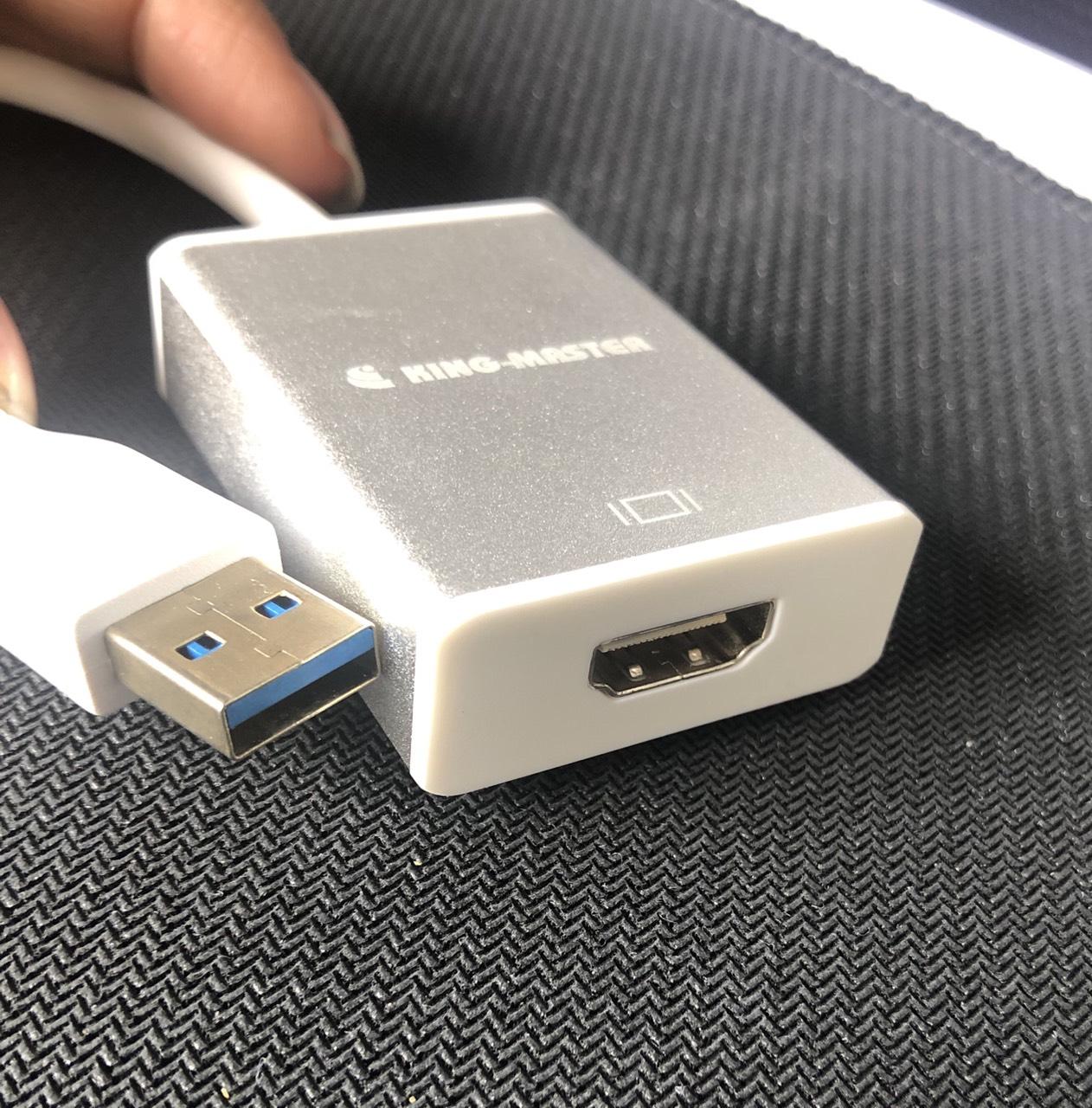 Cáp chuyển usb 3.0 sang hdmi adapter kingmaster km003