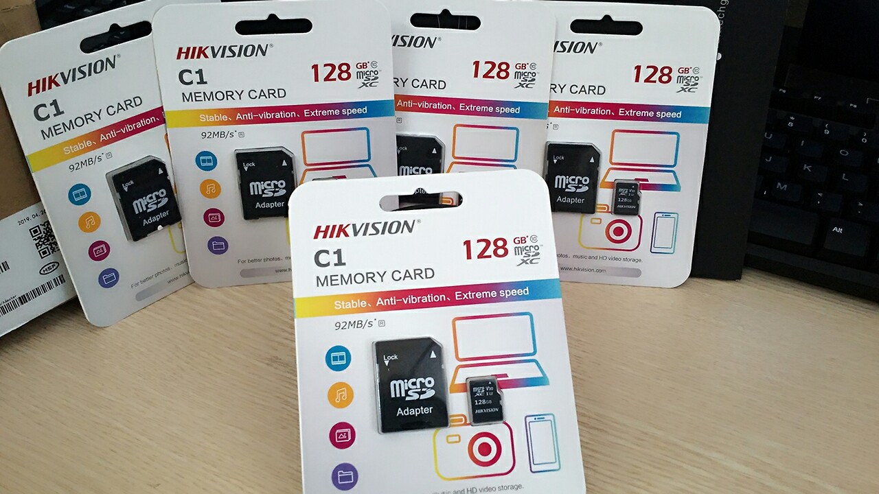 [HCM]Thẻ nhớ Hikvision 128GB class 10 chuyên dụng cho Camera IP