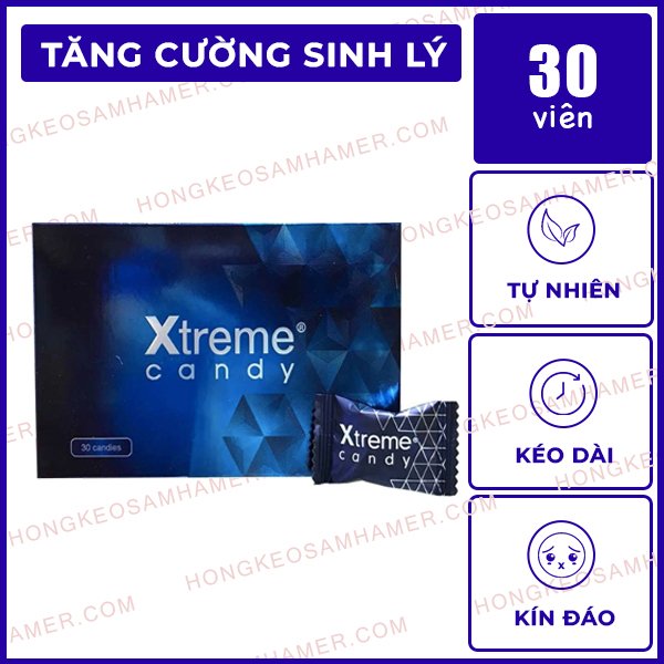 Hộp 10 Viên Kẹo Sâm Xtreme Chính Hãng Giá Tốt