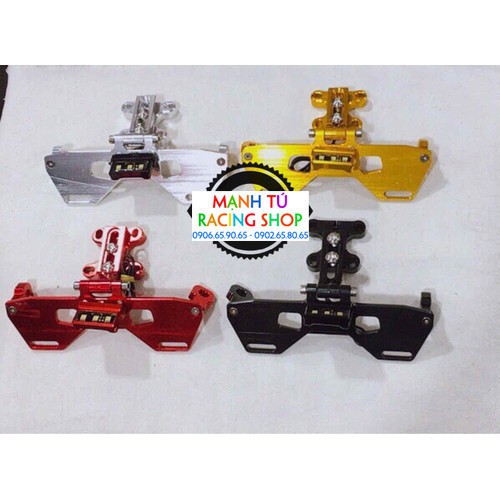 Pas biển số gập cnc k6 cho tfx r15v3 z300 z1000 và các moto khác - guhvbj