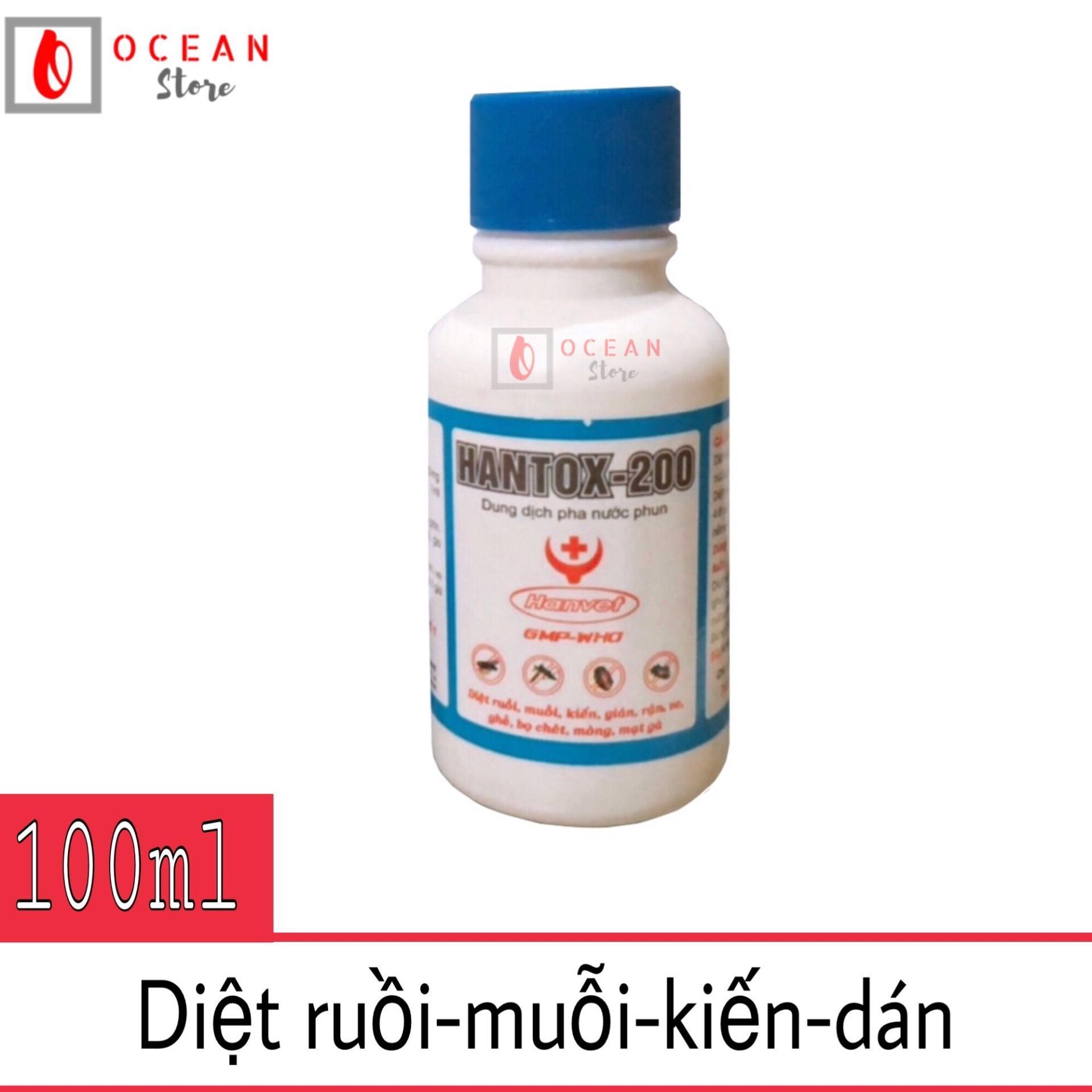Thuốc diệt kiến, dán, ve ghẻ - Hantox 100ml