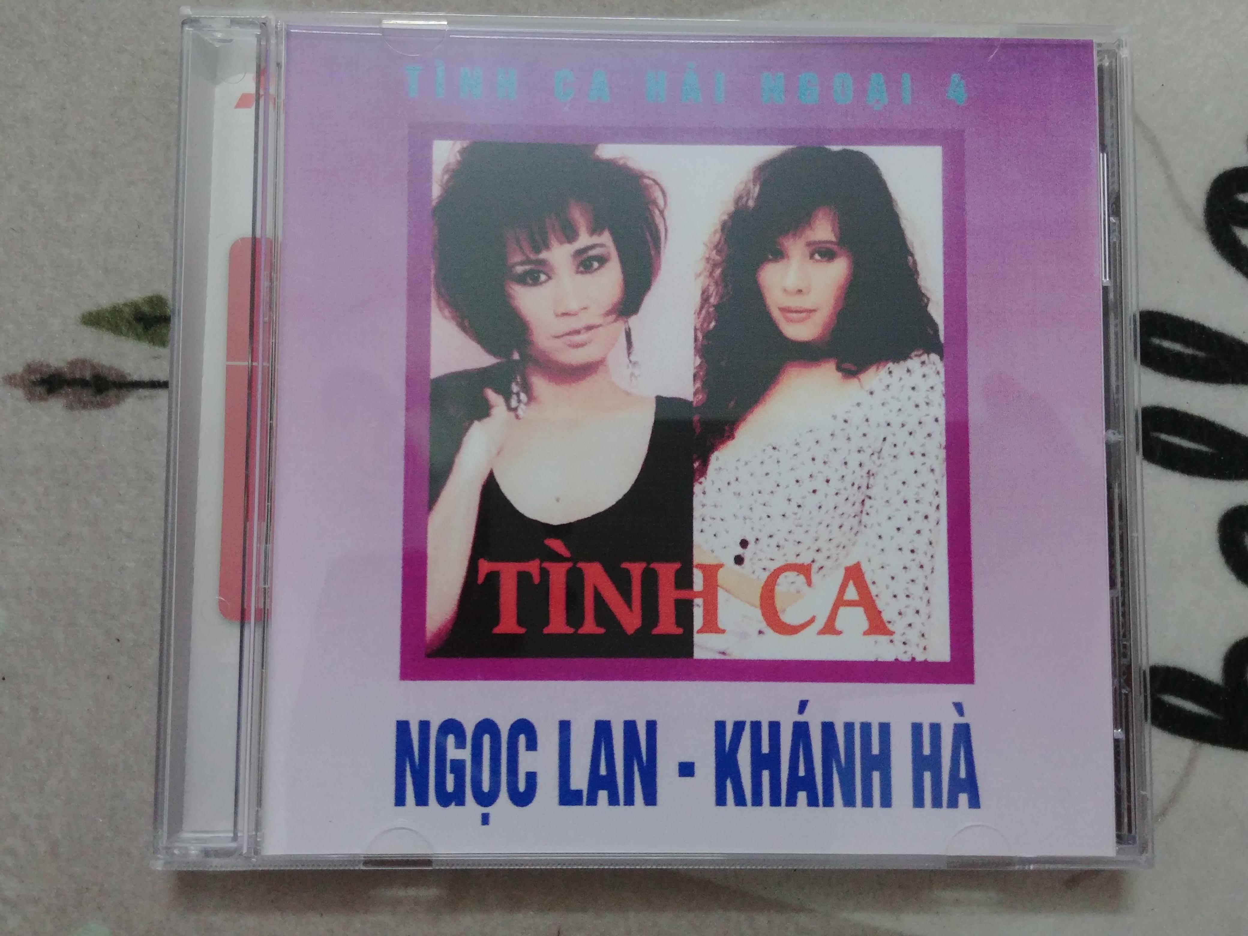 Cd tình ca hải ngoại 4 - ngọc lan & khánh hà phono mitsubishi