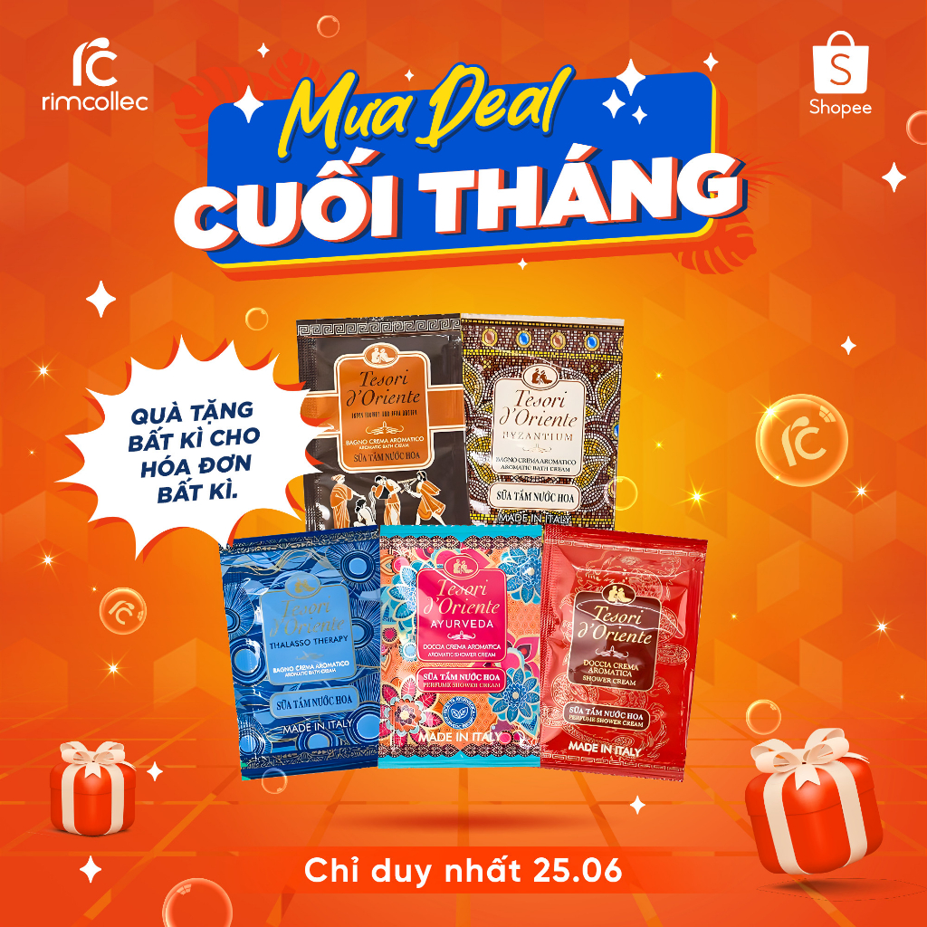 Gói Sữa Tắm Nước Hoa Tesori d’Oriente 9ml