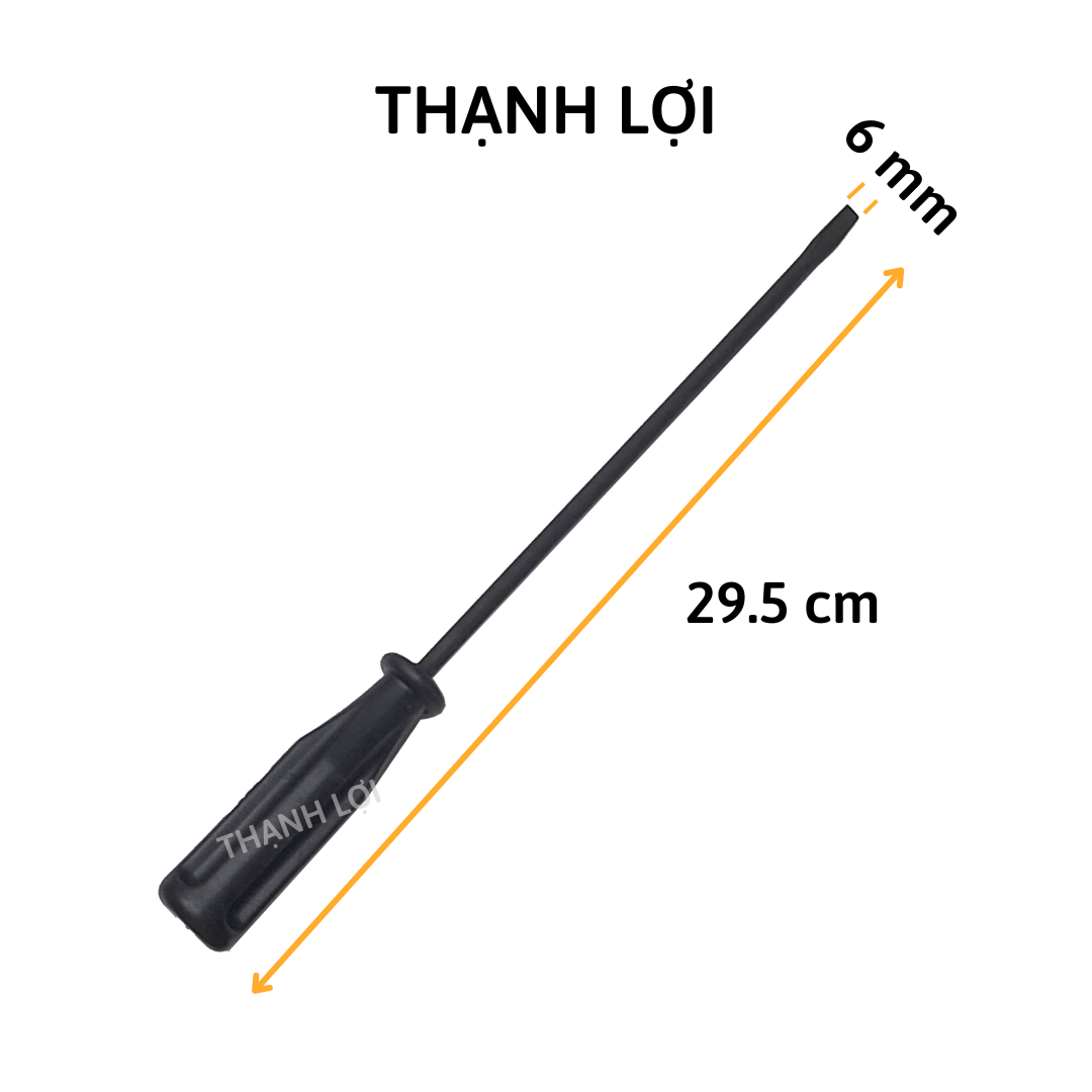 Tua vít dẹp vặn ốc lớn 295 x 6 mm