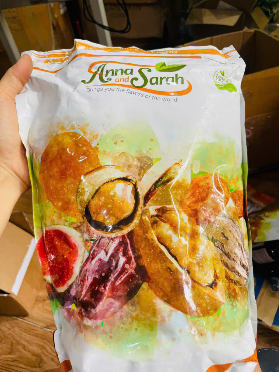Hỗn hợp trái cây sấy khô nhiệt đới Anna và Sarah 2.270g