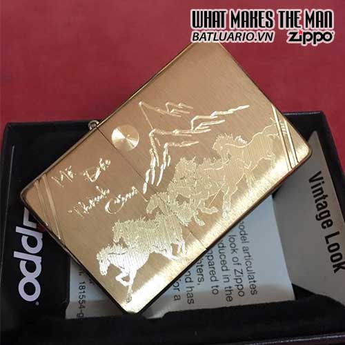Zippo khắc mã đáo thành công 02 – zippo 240.mdtc02