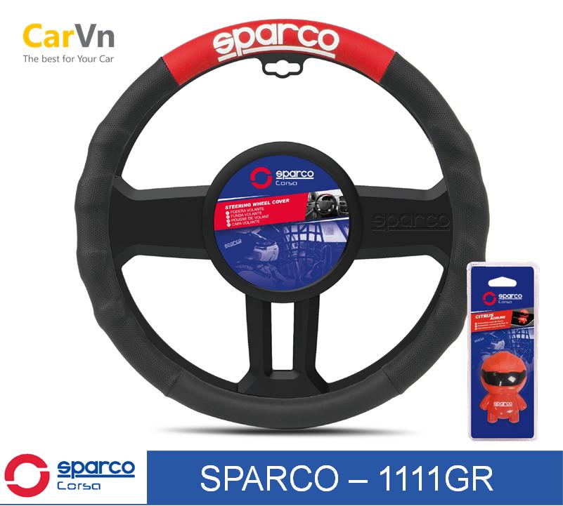 [HCM]Bọc vô lăng Sparco SPC1111RS chính hãng