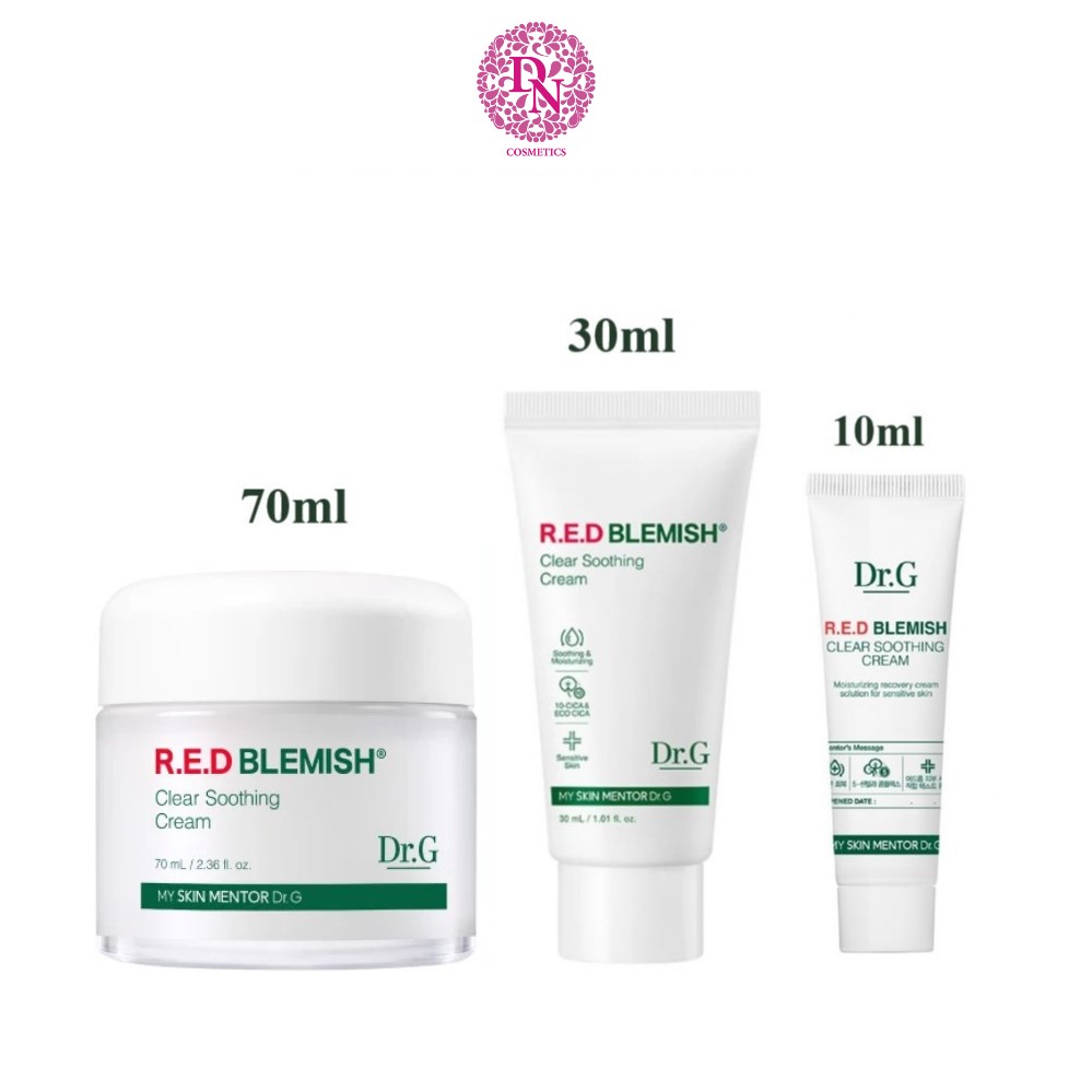 Kem dưỡng da dr.g r.e.d blemish clear soothing cream