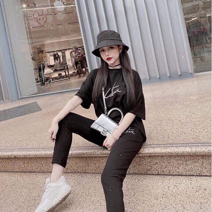 Set bộ thời trang thiêu chữ ký siêu xinh