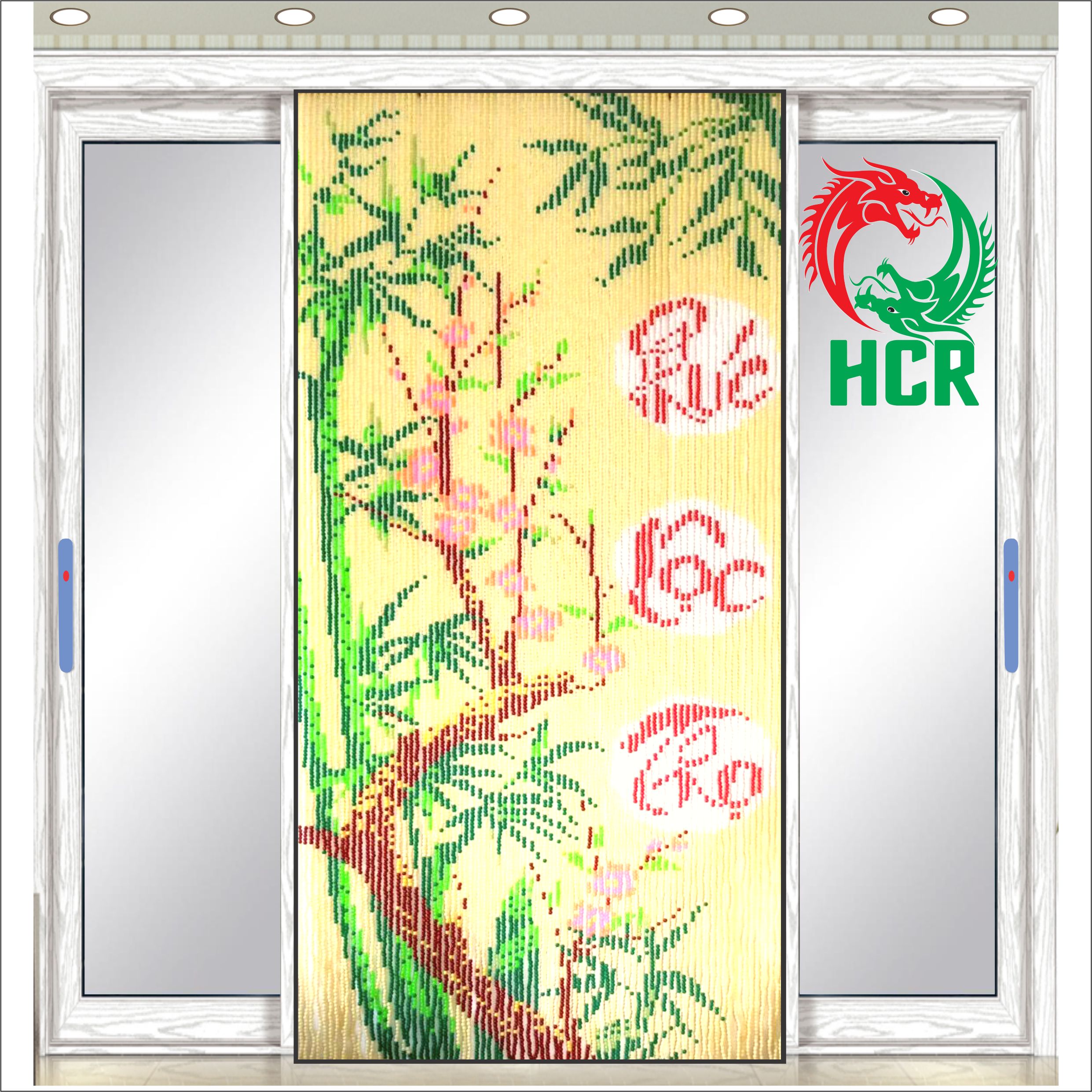 Màn hạt nhựa - Công ty Hai Con Rồng - Code 836 Phúc Lộc Thọ