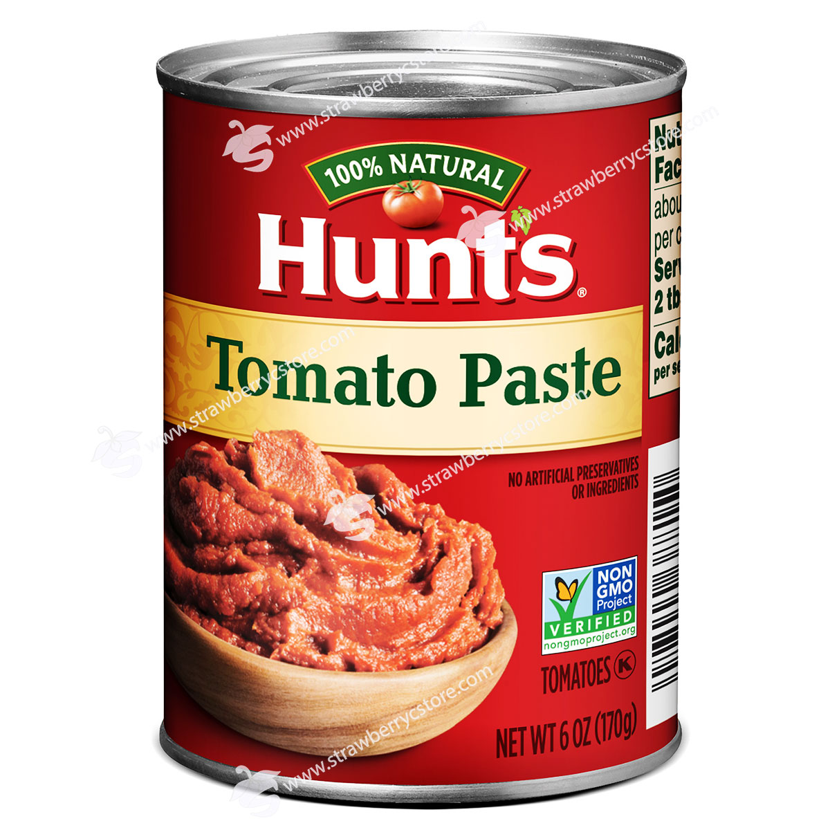 Sốt Cà Chua Đậm Đặc Hunt's 100% Natural Tomato Paste, Hộp 170g (6 Oz.)
