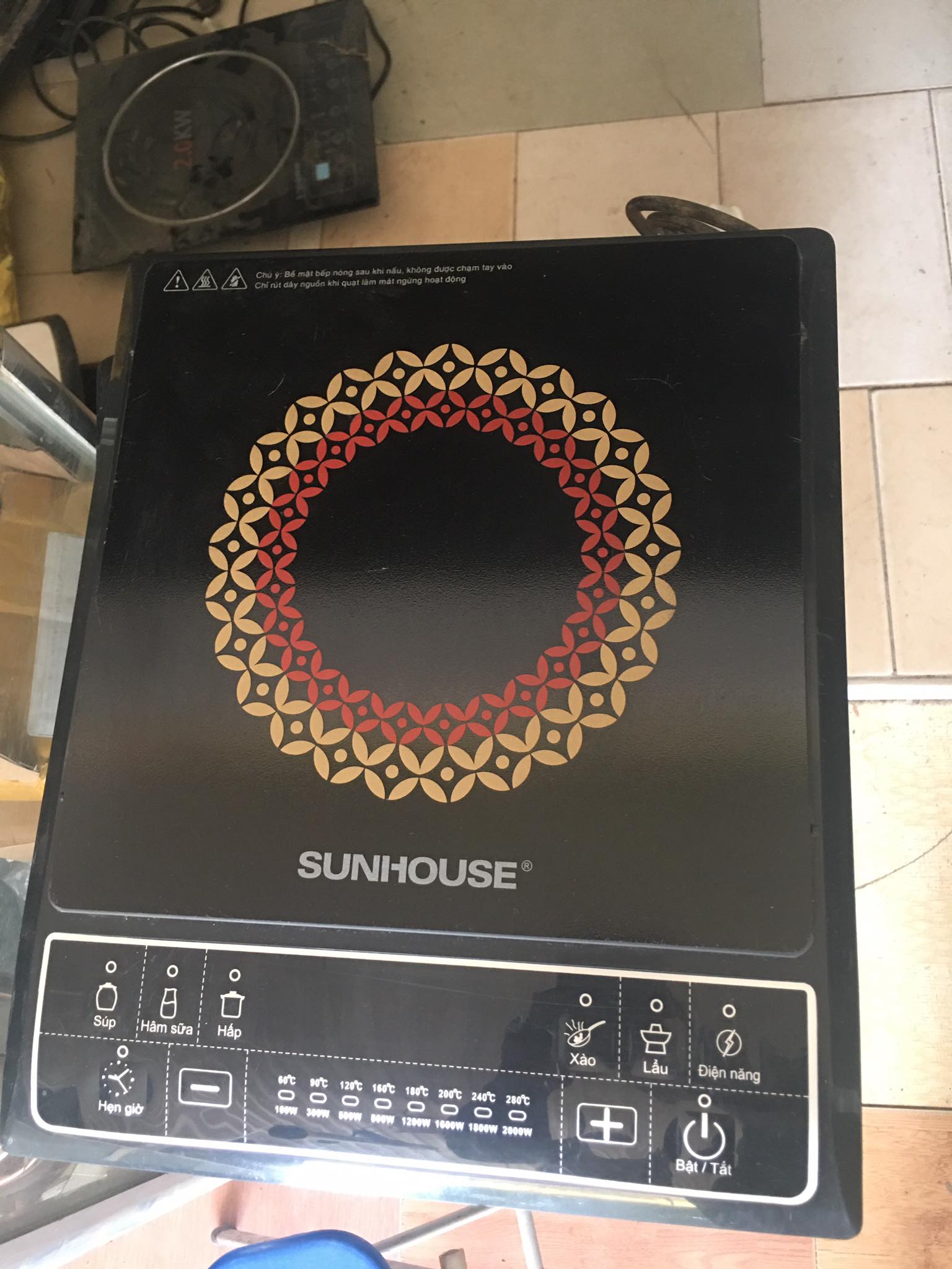 bếp từ suhou chỉ sunhouse 220k