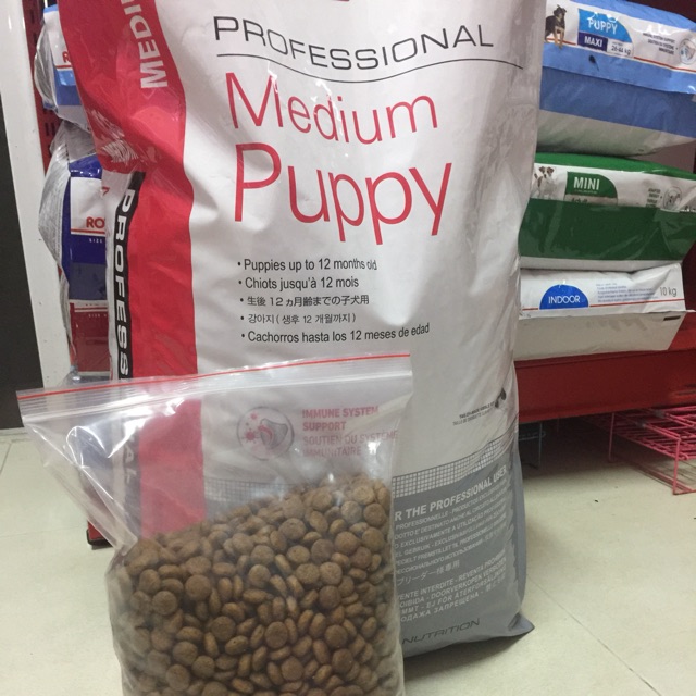 [HCM]1kg Thức cho chó con giống trung Royal canin medium Puppy ( túi như hình) chất lượng đảm bảo an toàn đến sức khỏe người sử dụng cam kết hàng đúng mô tả