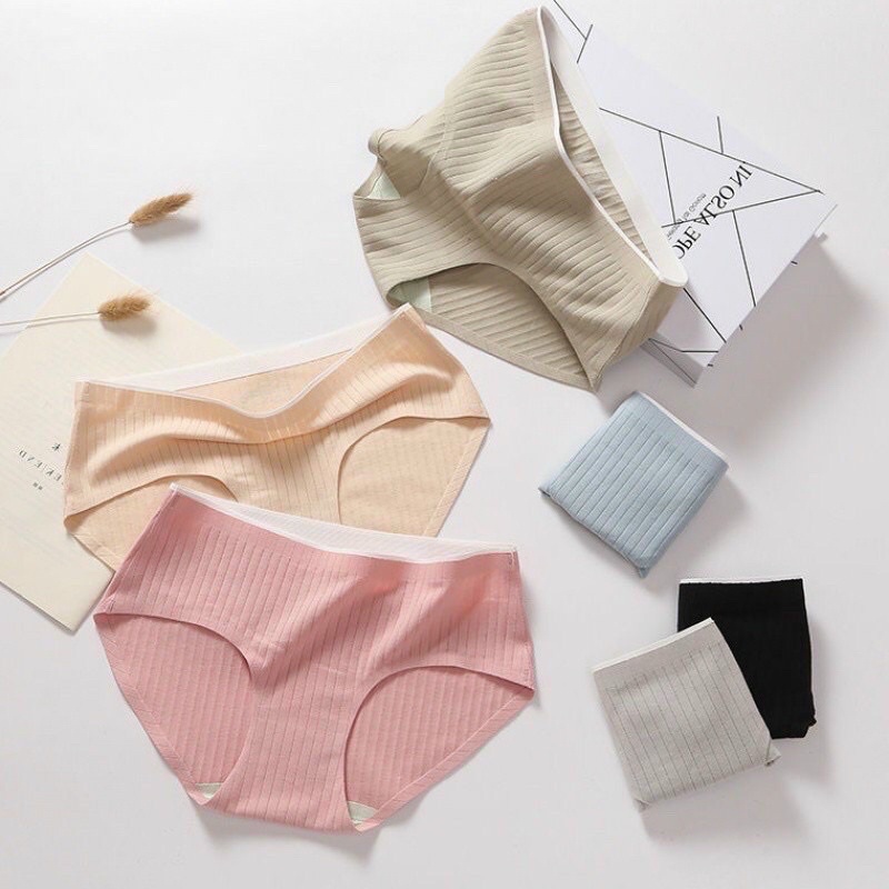 Quần lót su phối ren, cotton gợi cảm
