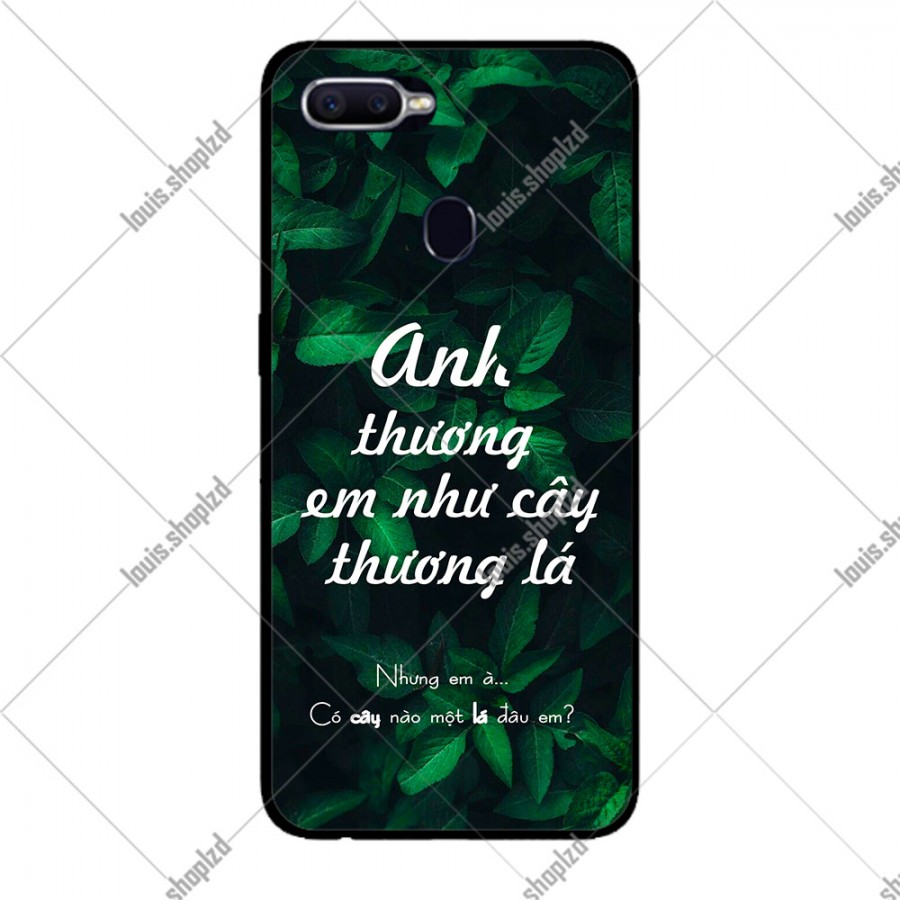 [HCM]Ốp Lưng Dành Cho Oppo A12 - A7 - A5s Mẫu Anh Thương Em