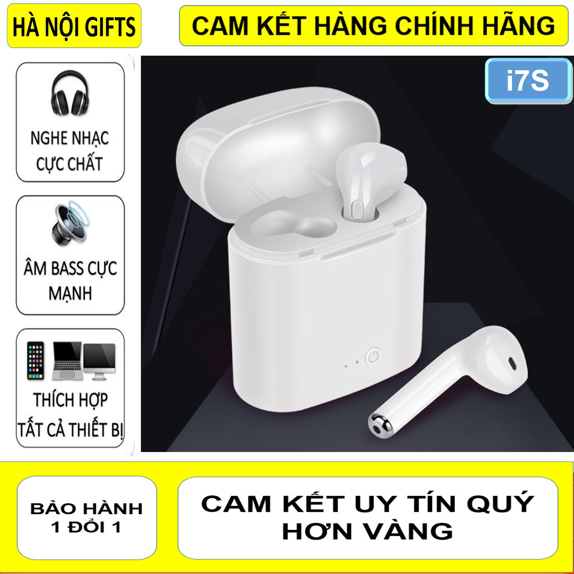 Tai Nghe Bluetooth i7S, Tai Nghe Bluetooth i7S 5.0 TWS,Tai Nghe Nhét Tai Không Dây Bluetooth i7STWS (Màu trắng) - Tai nghe Bluetooth Không Dây, Tai Nghe Không Dây, Tai nghe Bluetooth Màu Trắng, Tai Nghe Giá Sốc, Tai Nghe Siêu Rẻ