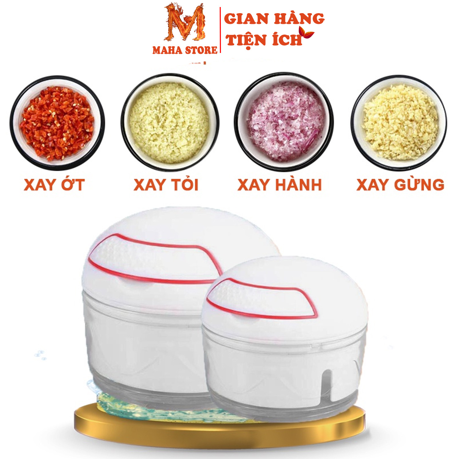 Máy say tỏi ớt -cầm tay, ớt hành ,thịt mini cầm tay tiện dụng có bảo hành