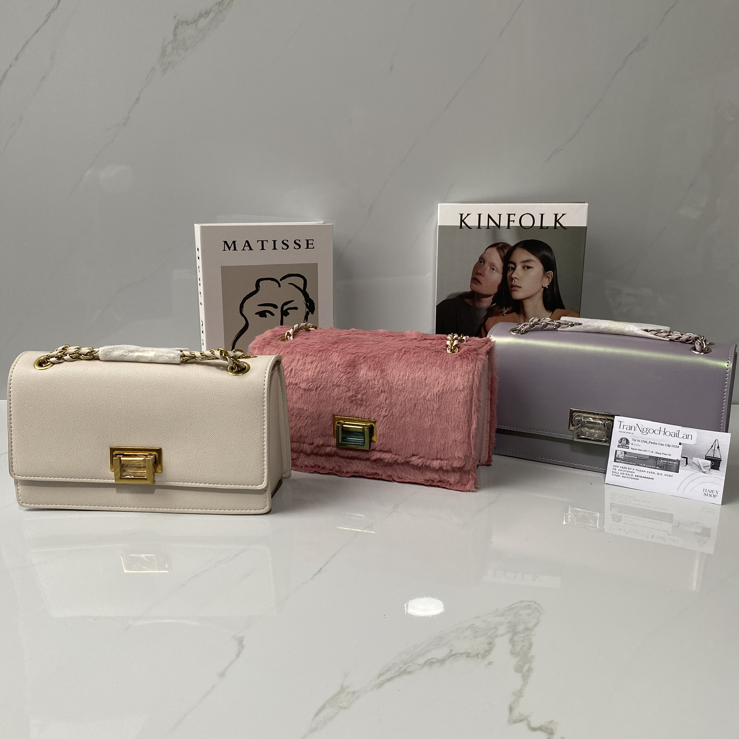 Túi xách  tuồn size 24cm túi đeo vai túi đeo chéo nữ xinh xắn Ck2-20840180