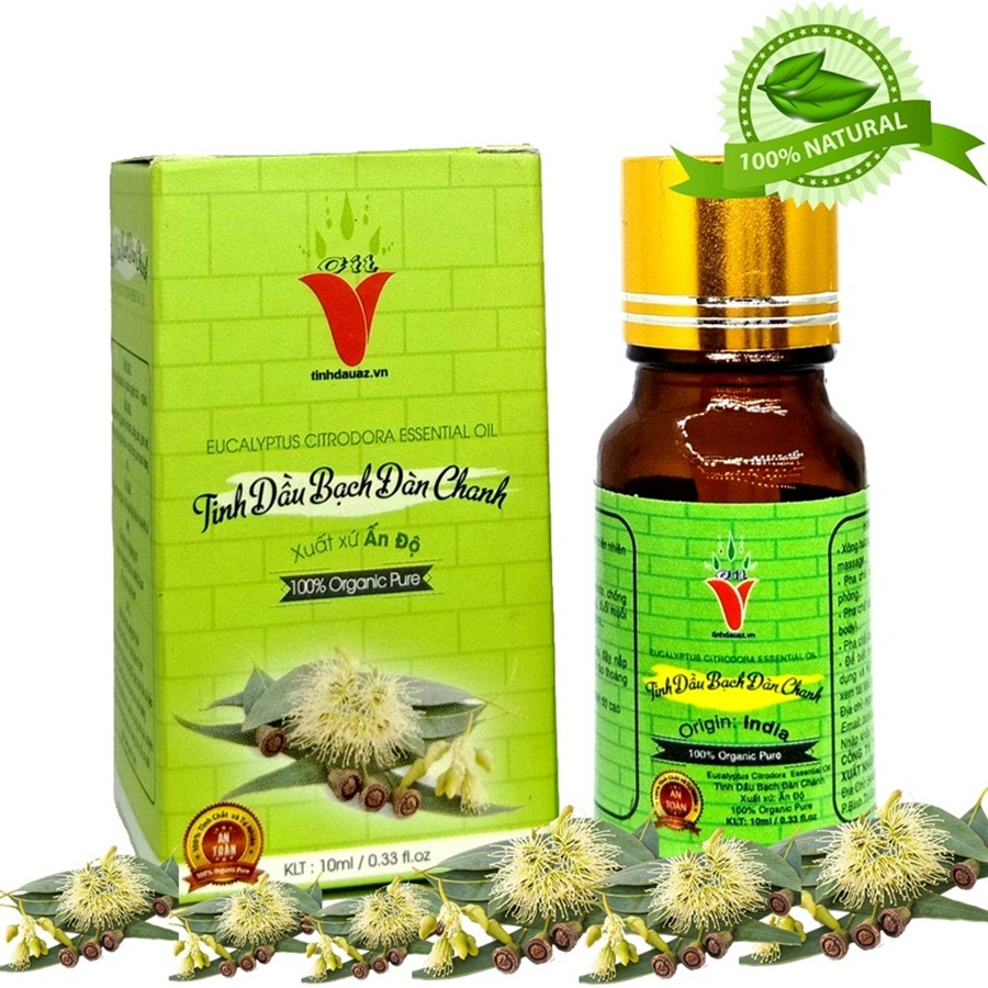 Tinh dầu bạch đàn chanh thiên nhiên nguyên chất | 10ml | ấn độ
