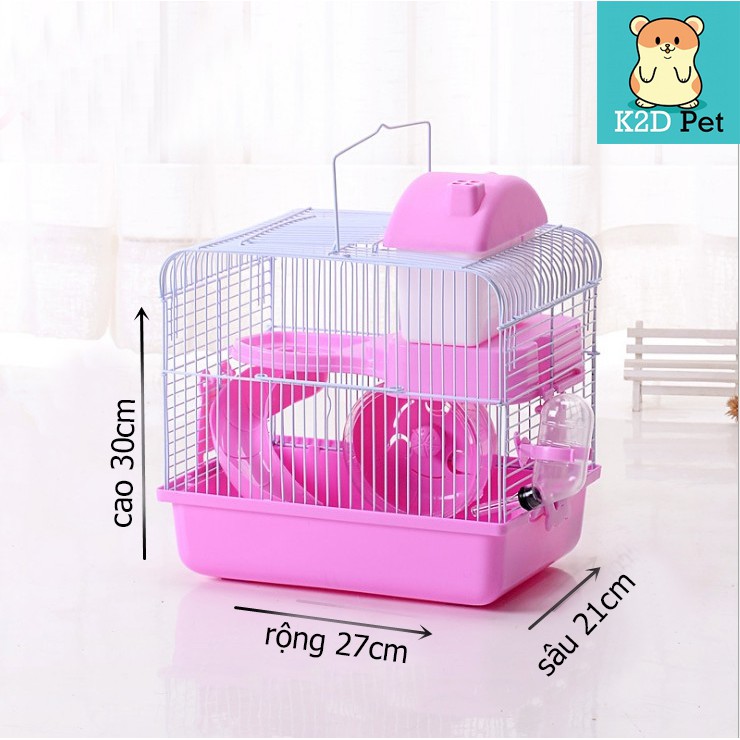 [Hoàn tiền 10%]Lồng hamster tiểu hoàng tử - Size Trung