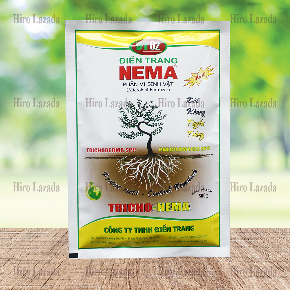 Phân Bón Vi Sinh Vật META - ĐIỀN TRANG (500g) Kết Hợp TRICHO - META Nấm Xanh Giúp Đối Kháng Côn Trùng Cãi Tạo Đất Cung Cấp Chất Dinh Dưỡng Cần Thiết Cho Đất và Cây Trồng.