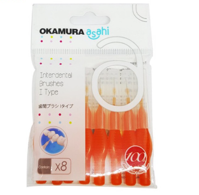 Bàn chải kẽ răng Asahi dạng I - Okamura