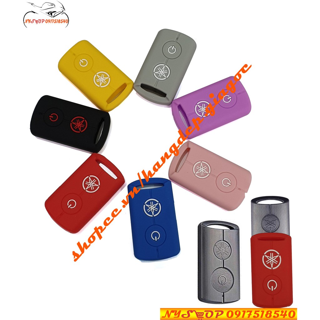🛵 Bọc(Bao) Khóa Smartkey Yamaha EXCITER 155, GRANDE, NVX, JANUS,FREEGO SMK Silicon (Đủ Màu) 🛵