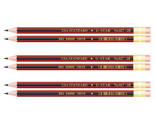 12 cây bút chì cây 2B Gstar