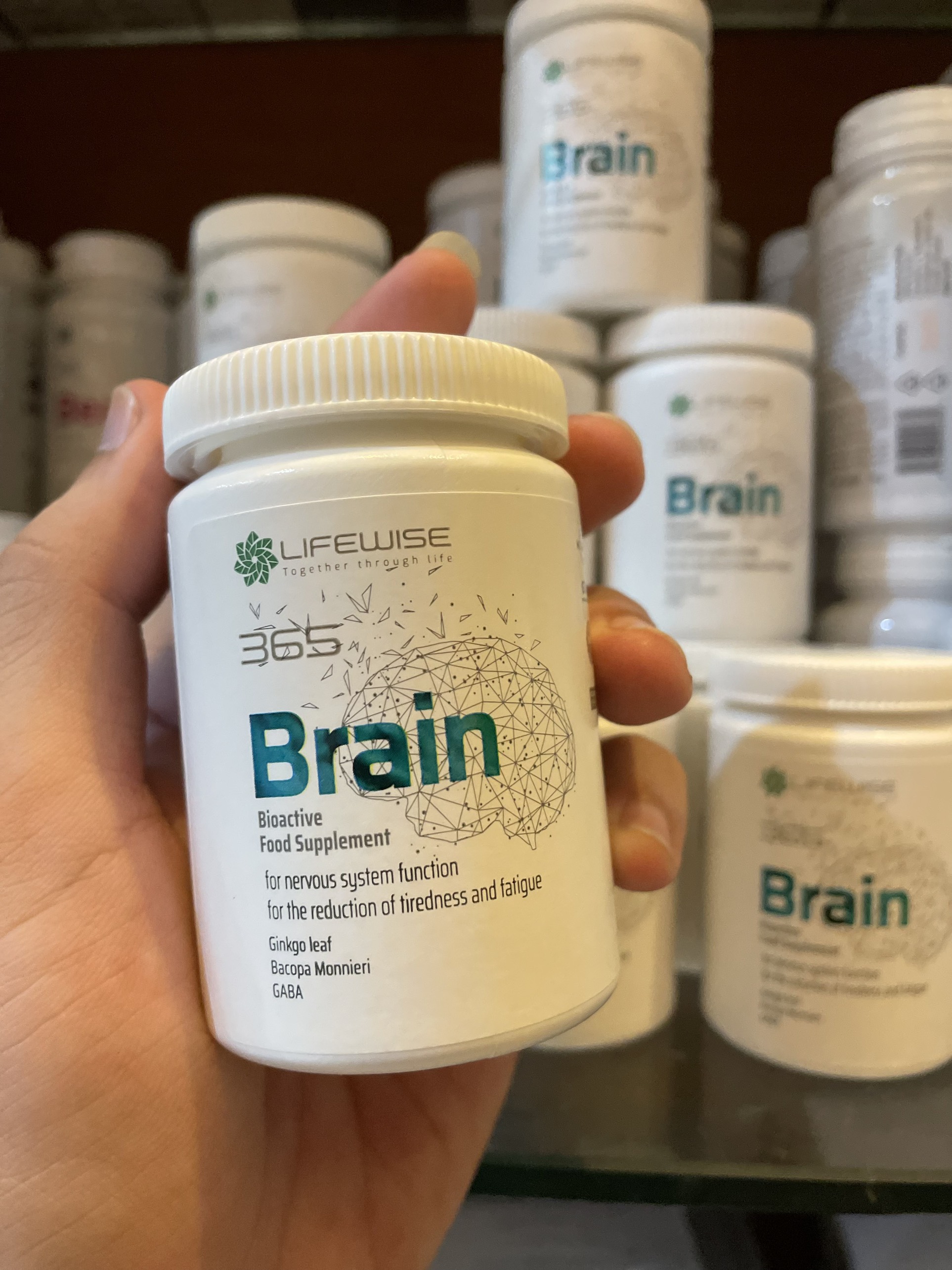 Lifewise 365 brain cải thiện chống căng thẳng thần kinh và chức năng não