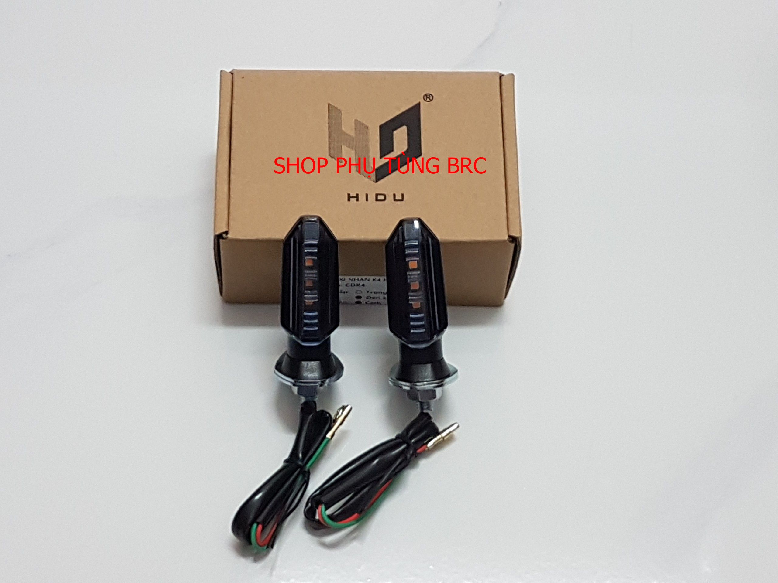 Đèn LED xi nhan Vario K4  dùng cho các loại xe máy  ( SL: 1 cặp, đèn có 4 màu cho khách chọn).