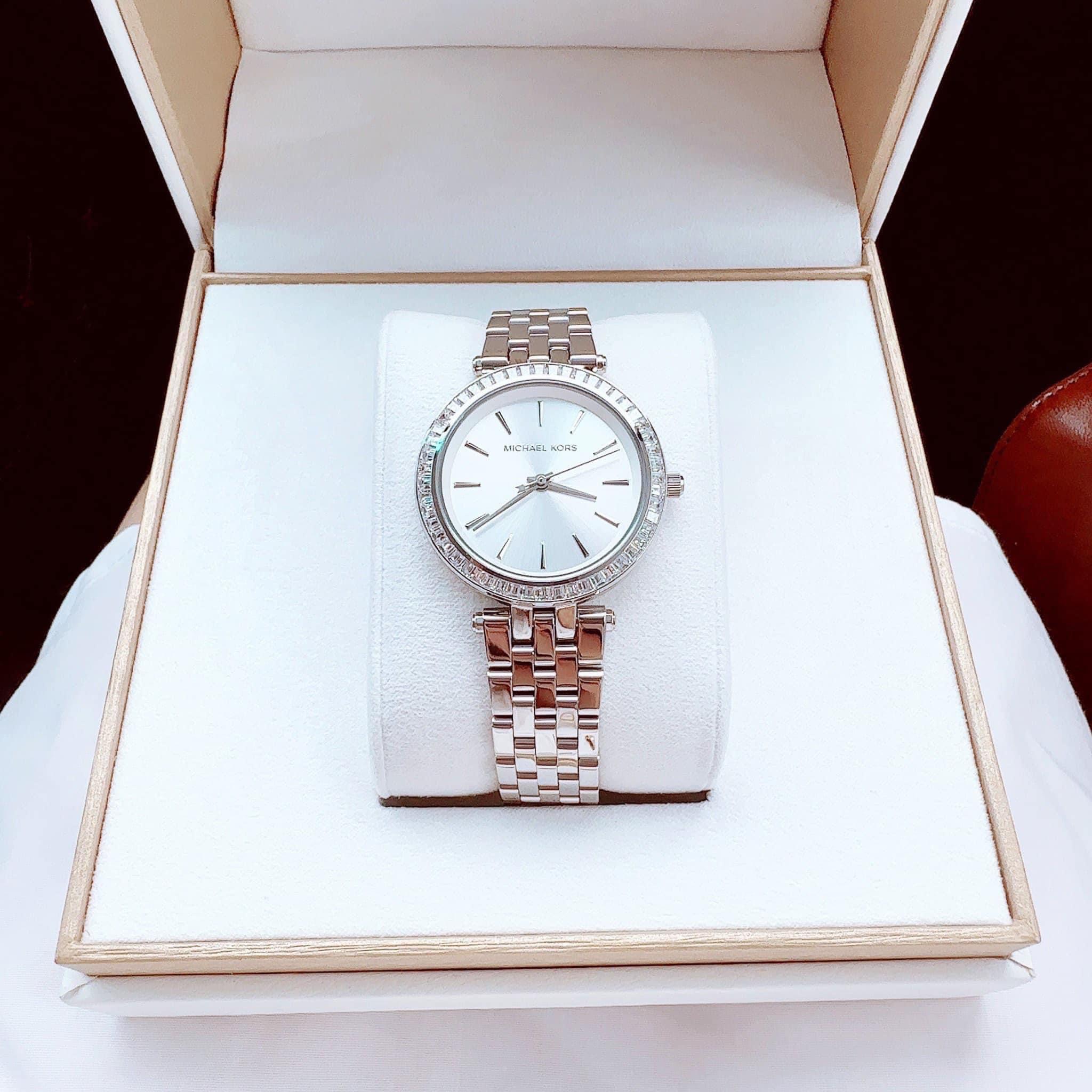 Đồng hồ đeo tay nữ nữ dây kim loại michael kors mk3364 mk3365 mk3366 mk3405 size 33mm fullbox , vỏ thép không gỉ , chống nước m shop kiwi