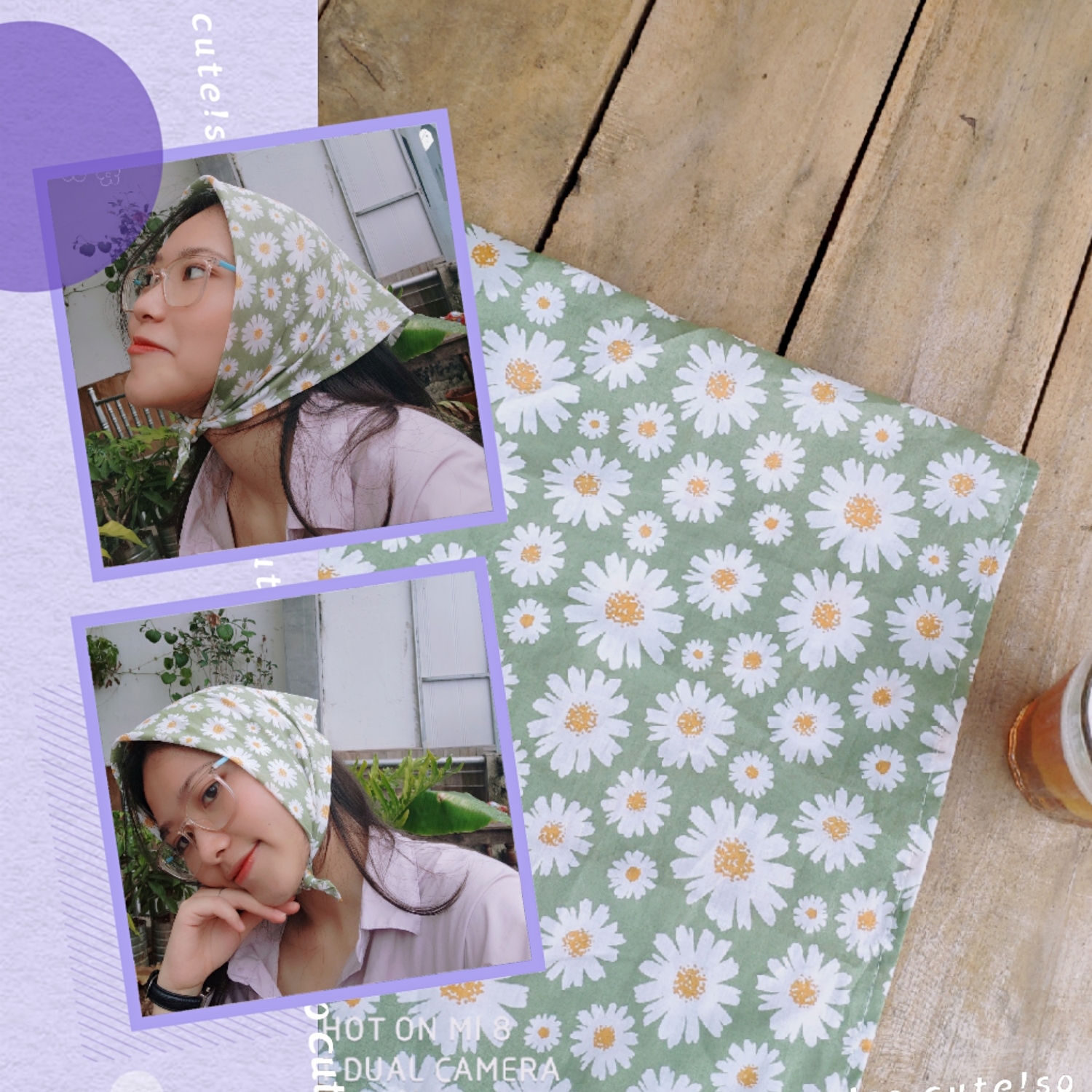 Khăn turban xinh tạo dáng đa năng đẹp xuất thần, bandana trùm đầu hiphop