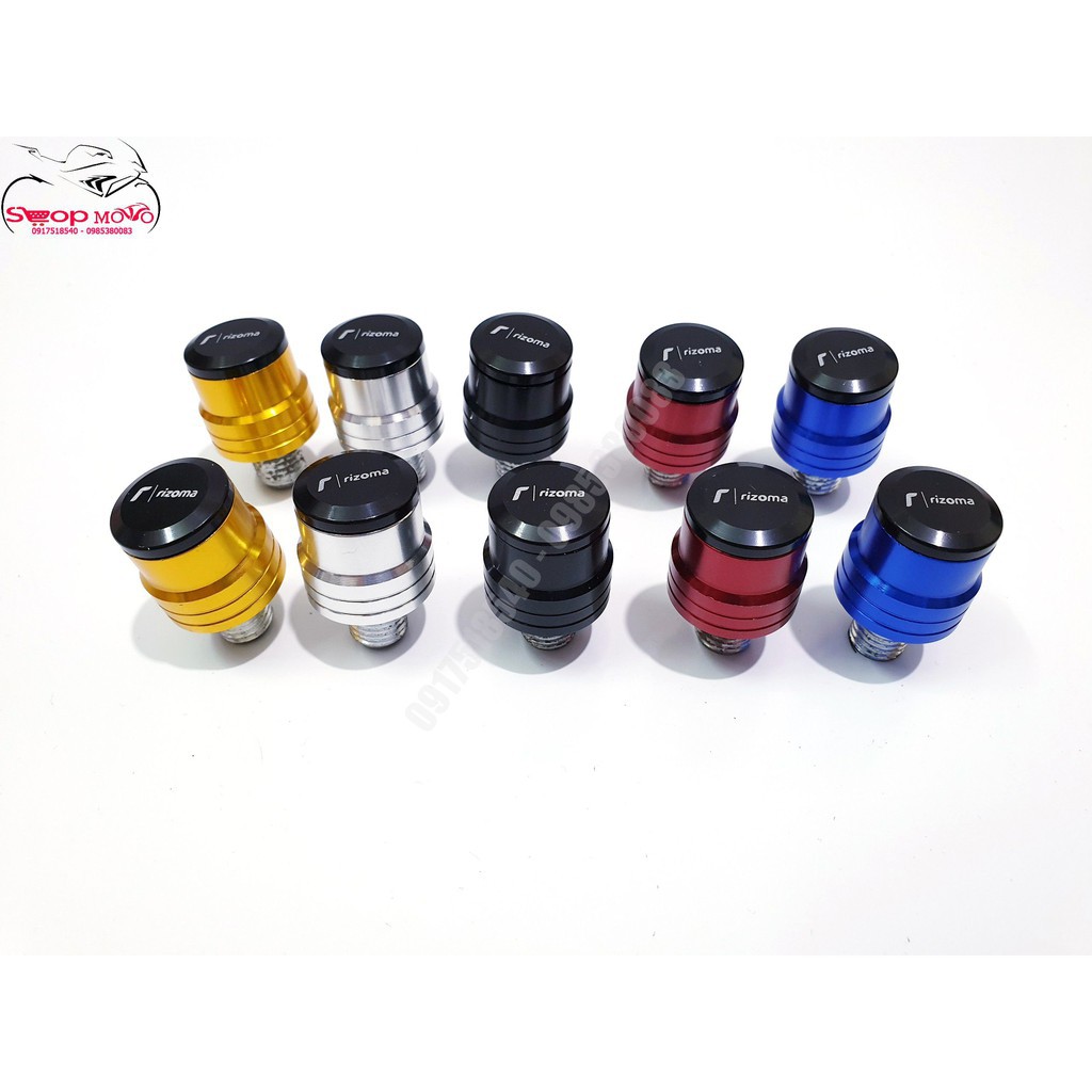 Ốc rizoma che heo dầu , chân gương