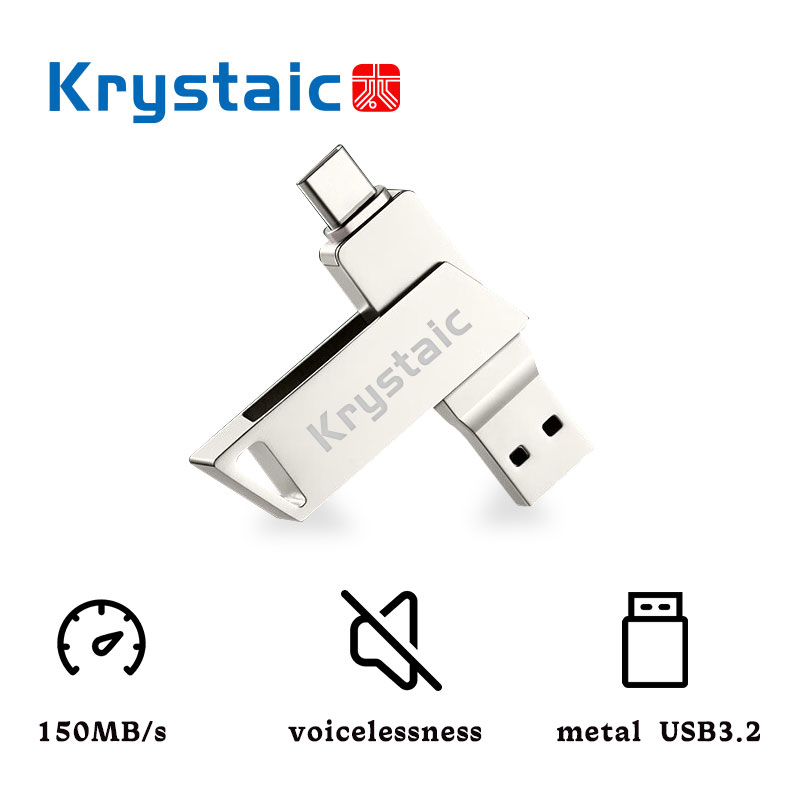 64g 128g krystaic waterproof pen drive flash drive 64g 128g usb3.2 pendrive usb flash drive