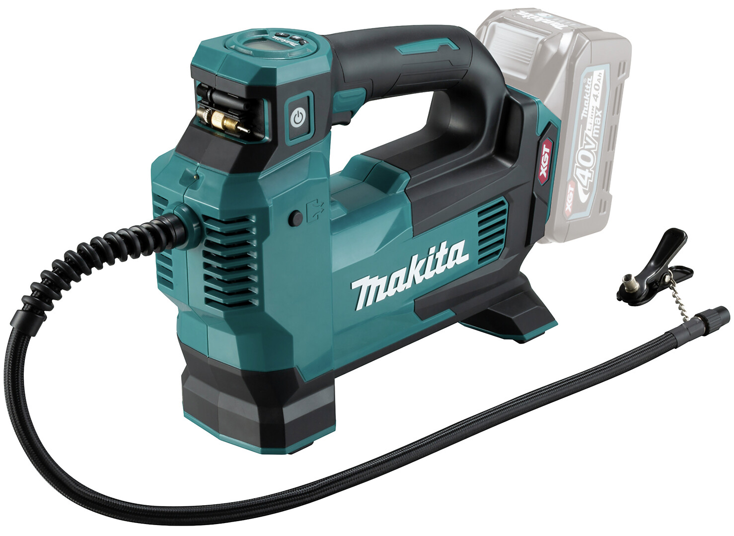 Máy bơm lốp ô tô pin 40v makita mp001gz