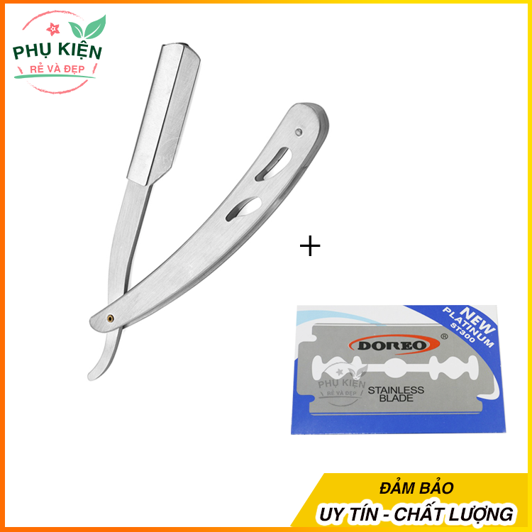 Bộ combo dao cạo râu +10 dao lam cạo râu
