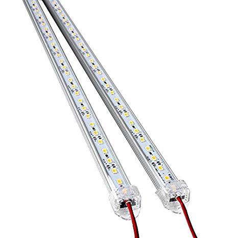 4 bóng Đèn led 12v, Led Thanh 12v, tuýp led 12v 18w (1m) có máng hộp