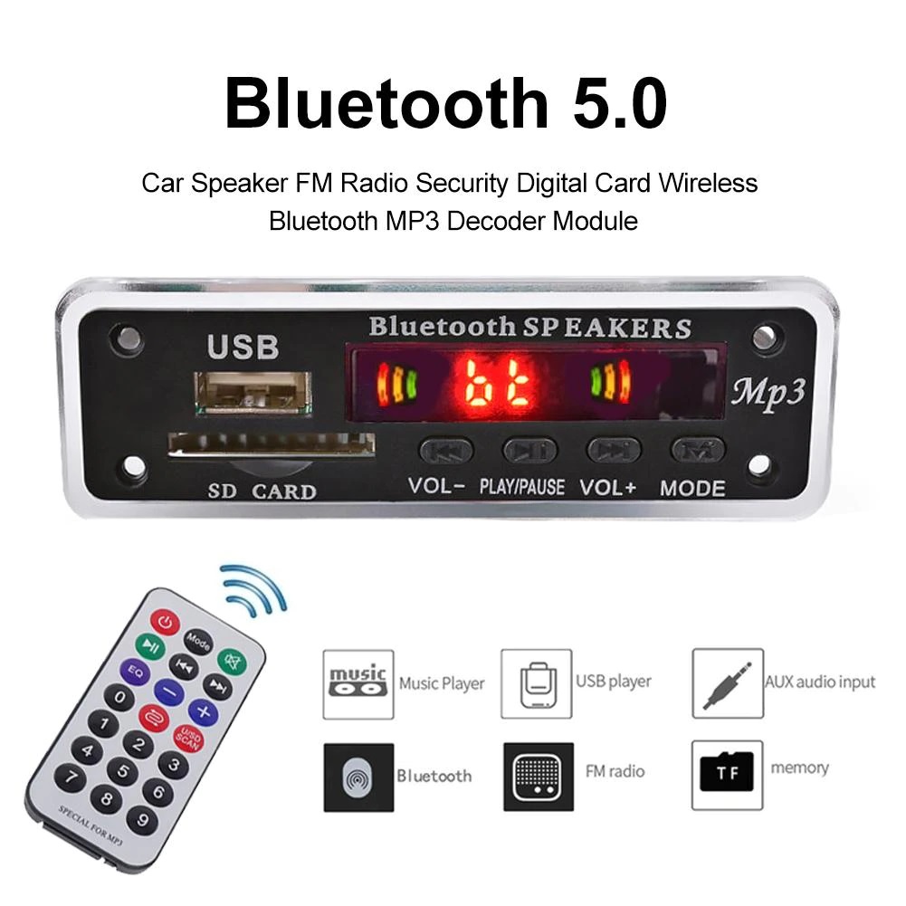 Mạch giải mã bluetooth jq-d096bt bt5.0