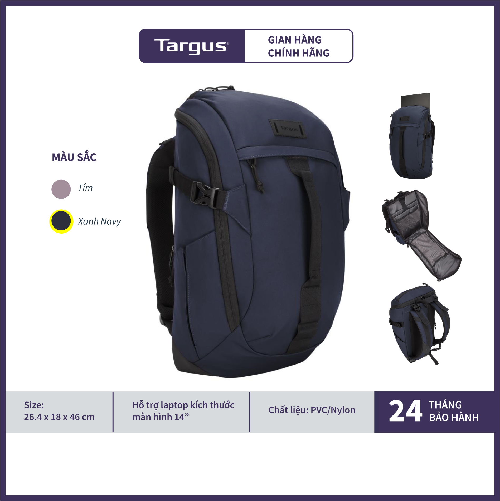 Targus made a backpack with a built-in Find My tracker