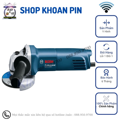 Máy cắt cầm tay bosc 670w - máy mài góc, máy chà nhám cầm tay