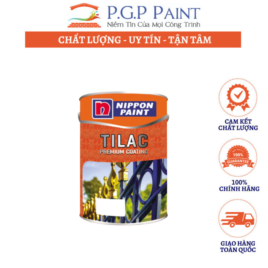 Sơn Lót Chống Rỉ Cho Sắt Thép Tilac Grey Primer/ Red Oxide Primer