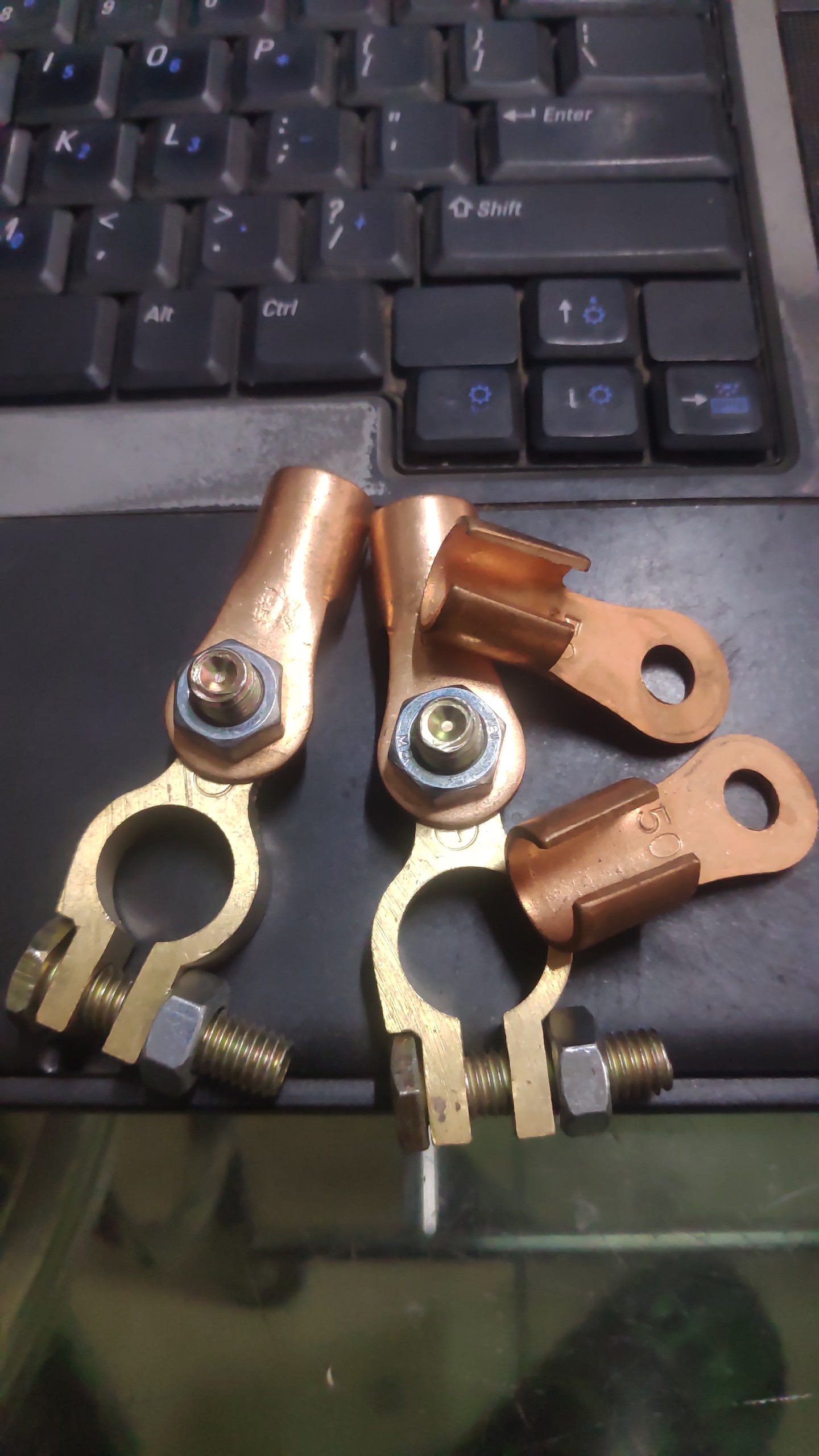 Combo 2 cặp bọp cọc bình ắc quy tặng đầu cốt