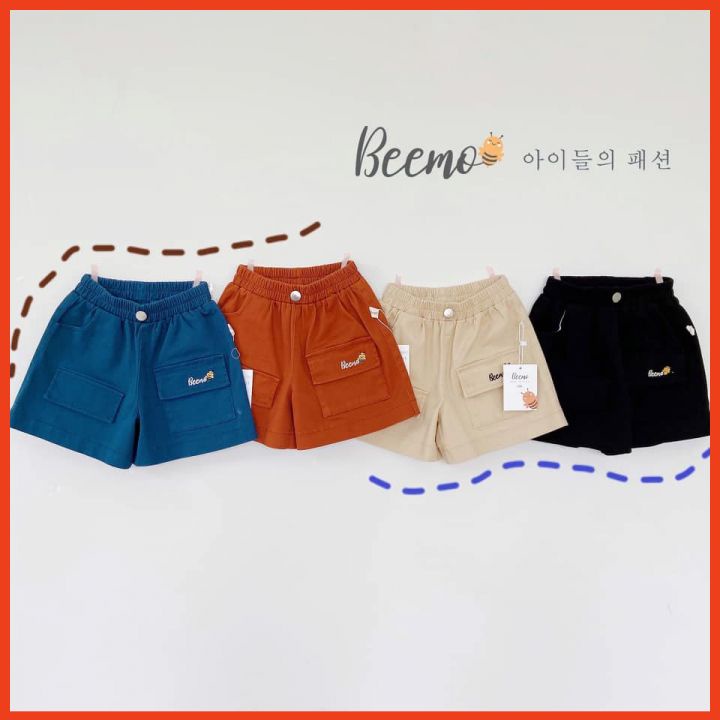 Quần đùi chất kaki cho bé beemo