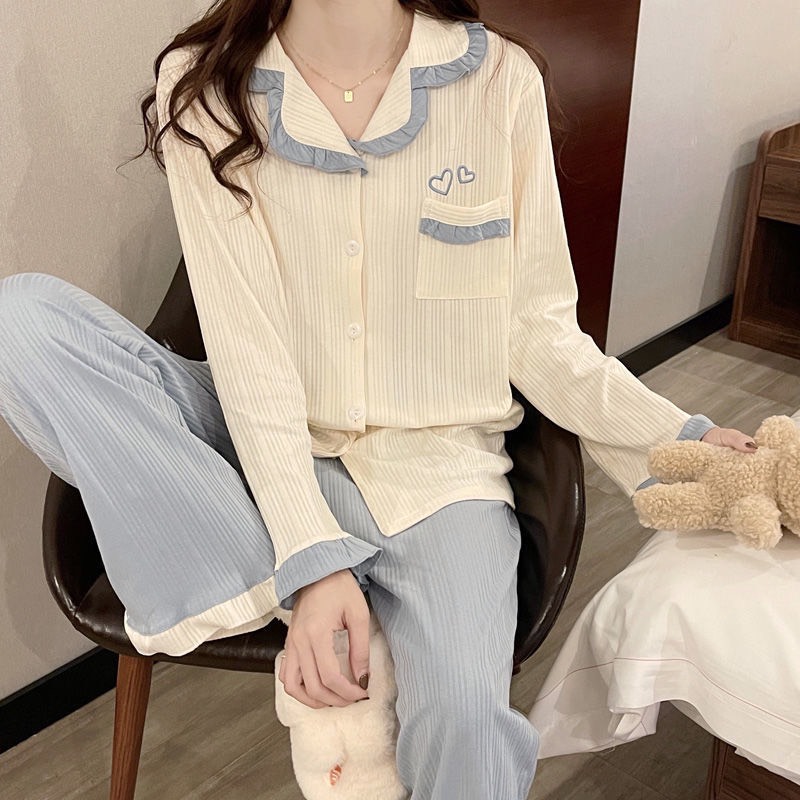Đồ ngủ nữ thun lạnh-bộ ngủ tay dài- bộ đũi nữ mặc nhà- pizama nữ lụa-bộ pizama nữ dài-pyjamas nữ- quần áo ngủ nữ dài- đồ bộ đũi nữ mặc nhà
