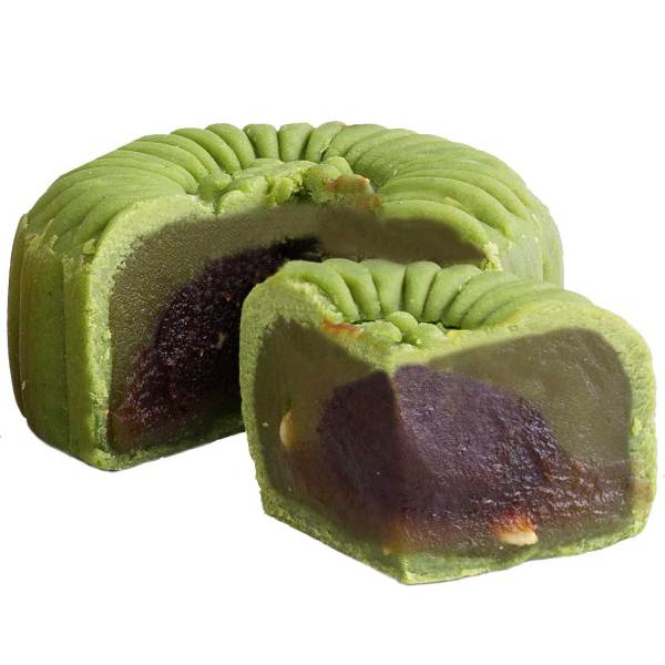 Bánh trung thu Trà xanh và Đậu đỏ Azuki