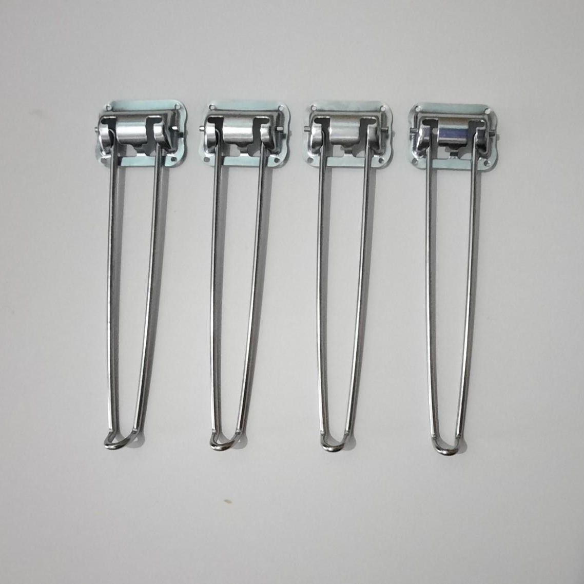 Bộ 4 cái chân bàn xếp gọn chân cao 20cm (kèm theo ốc vít) dùng cho bàn em bé.