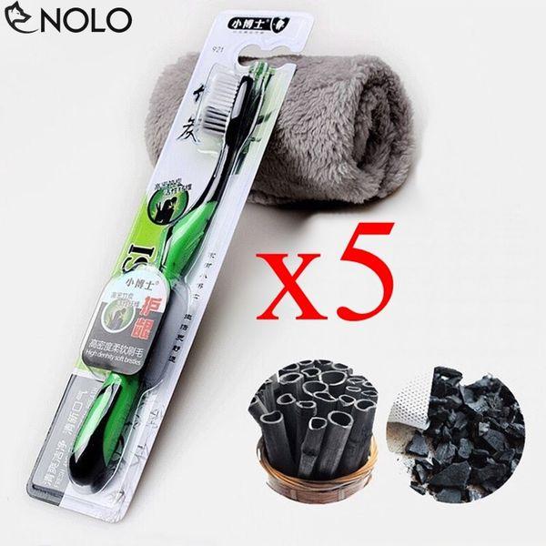 COMBO 2 BÀN CHẢI THAN HOẠT TÍNH - BẢN CHẢI THAN TRE CÔNG NGHỆ NANO LÔNG TƠ MỀM MỊN, BÀO VỆ RĂNG VÀ NỨU CỦA BẠN