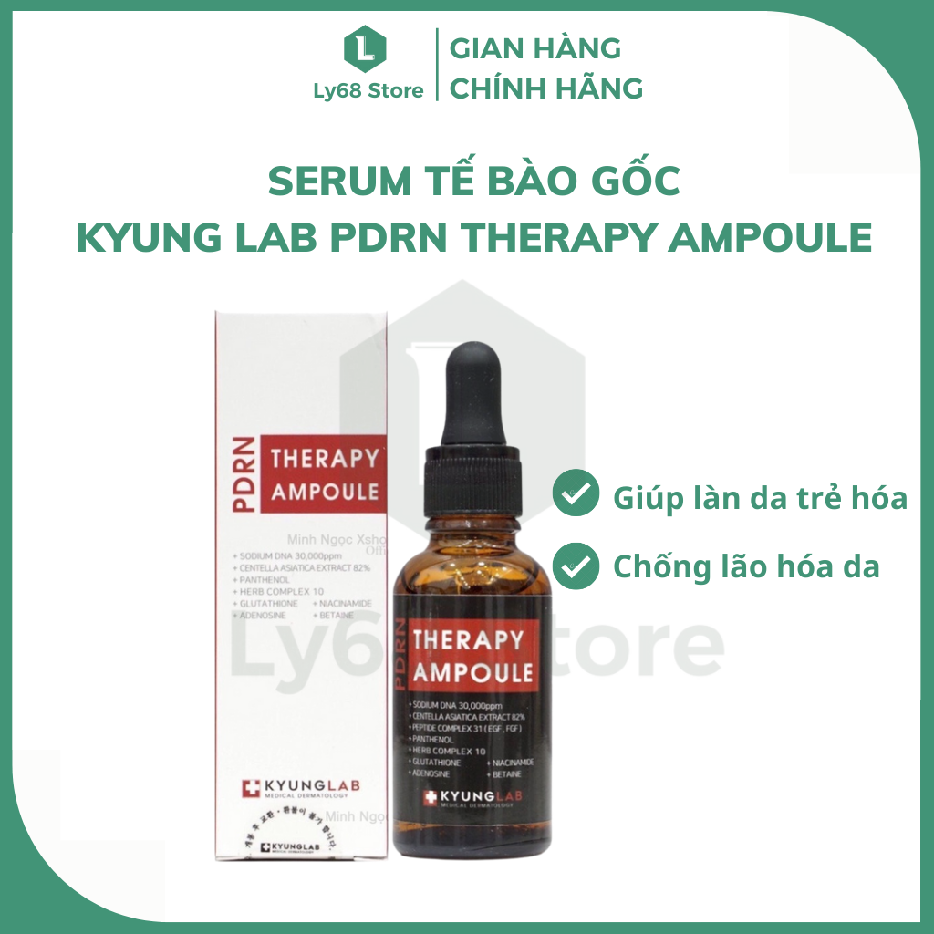 Tinh chất tế bào gốc phục hồi & chống lão hóa kyung lab pdrn therapy ampoule 30ml - hàn quốc