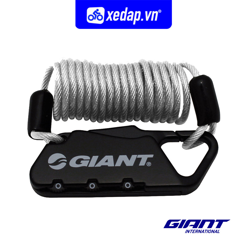 [FREESHIP] Khóa Dây Xe Đạp GIANT Surelock Flex Combo Air Cable – Lock