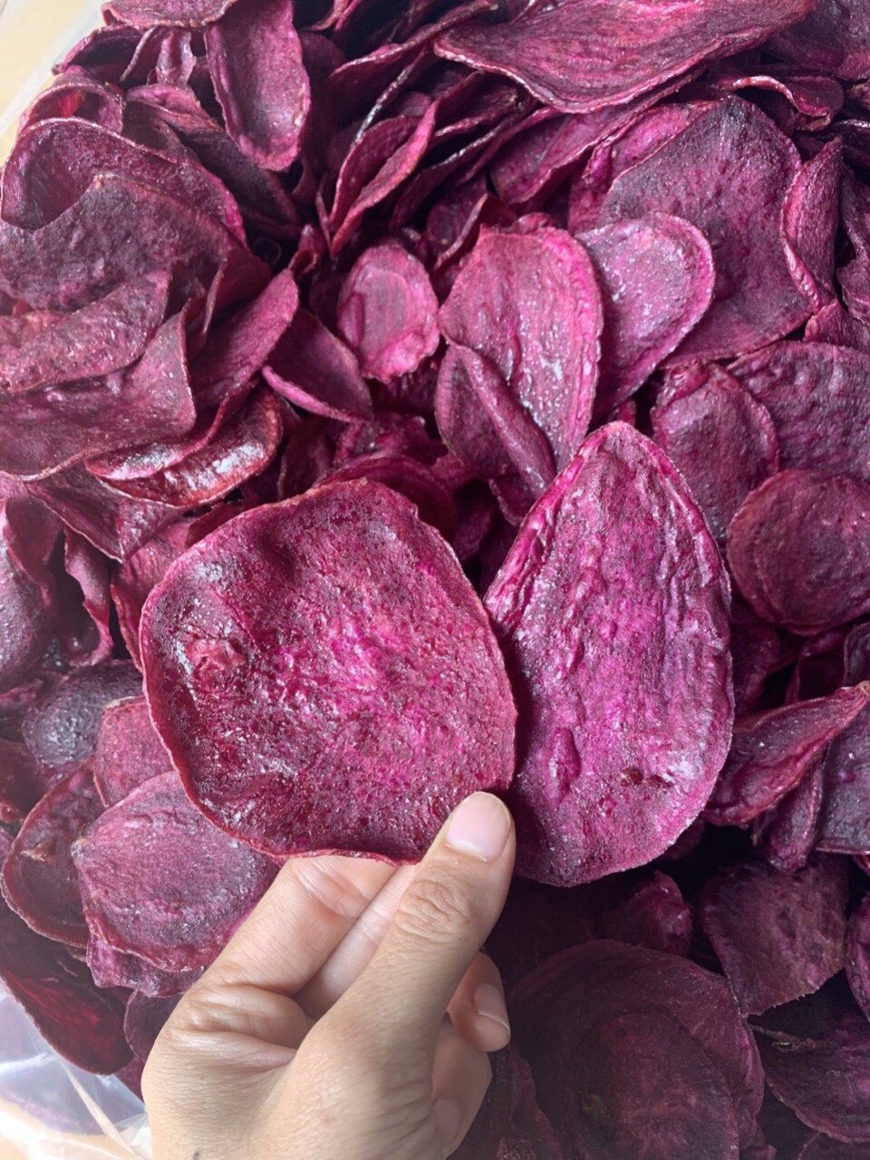 Khoai lang sấy giòn loại 1 gói 500g